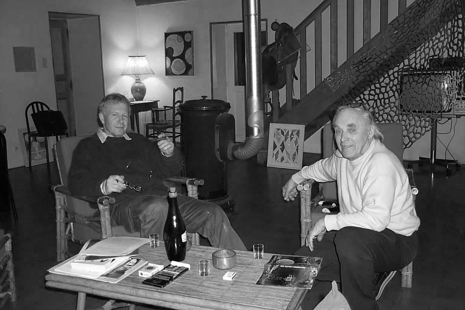 Jacques Spiess et Hermann Amann en 2002