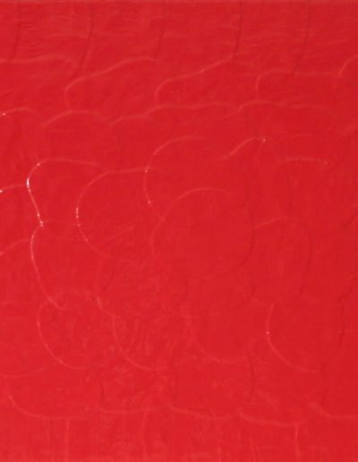 Roland Weber 1982 terre rouge huile sur toile 33.5 x 41 cm. Signature au dos, réf Я367